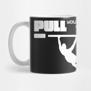 Sweater yourself up calisthenics white Mug